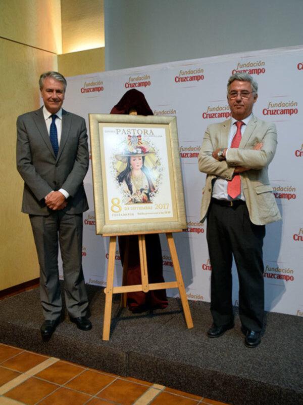 Presentación del cartel de la Pastora 2017 en la Fundación Cruzcampo.