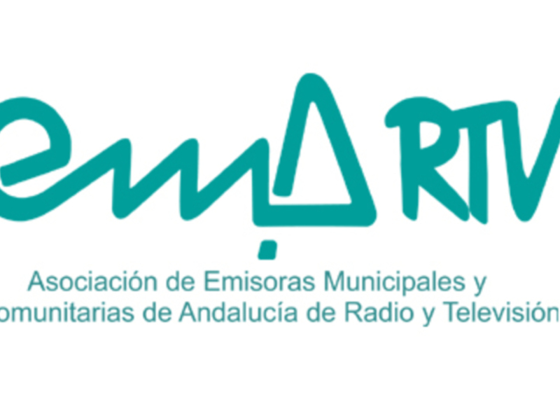 Logo de la Asociación de Emisoras Municipales y Comunitarias de Andalucía de Radio y Televisión (EMAR RTV)