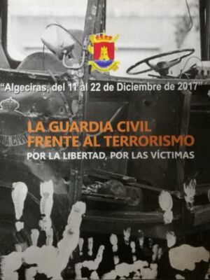 La Exposición de la Fundación Guardia Civil dedicada a las Víctimas del Terrorismo será inaugurada este lunes en Algeciras