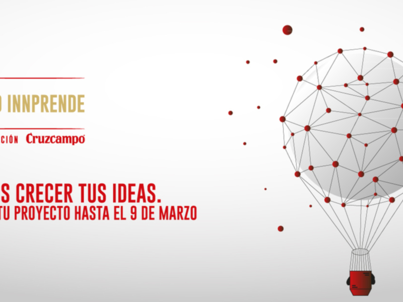 Invitación a presentar proyectos en la iniciativa 'Red Innprende' de la Fundación Cruzcampo hasta el 9 de marzo.