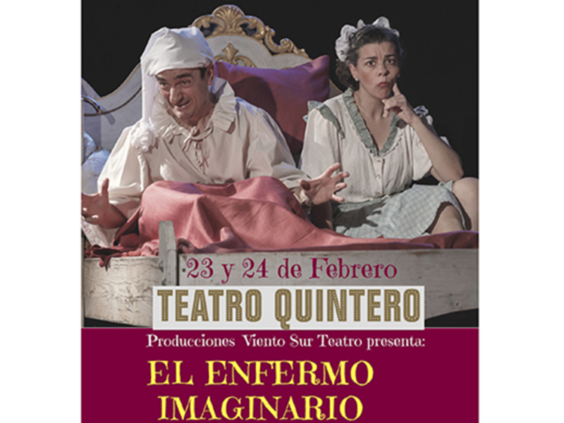 Teatro Quintero presenta 'El Enfermero' el 23 y 24 de Febrero.