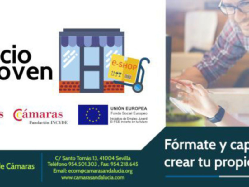 Plan Ecomercio Joven: Fórmate y capacítate para crear tu propio comercio.