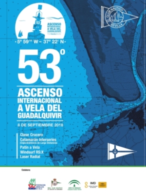 El Ascenso internacional a vela del río Guadalquivir 2018, en marcha