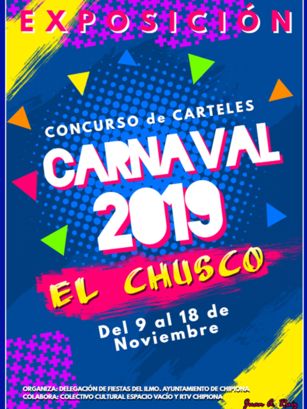Exposición de carteles del Carnaval 2019 en Chipiona, del 9 al 18 de noviembre.