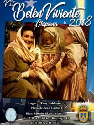 Chipiona vivirá un fin de semana muy navideño gracias al Belén Viviente que organizan Ayuntamiento y asociación de Belenistas