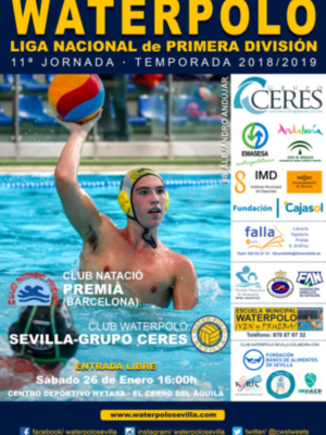 El Waterpolo Sevilla-Grupo Ceres, necesitado en el cierre de la primera vuelta en Primera Nacional