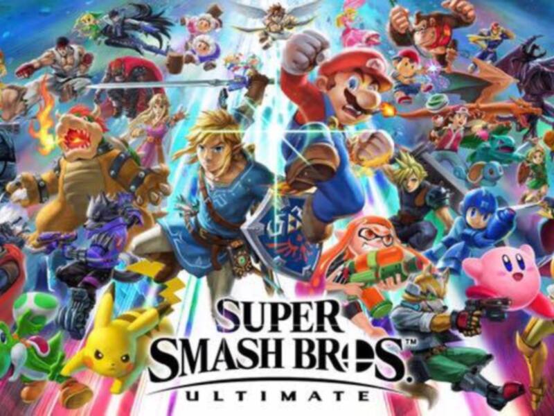 Super Smash Bros. Ultimate: una fusión épica de personajes de videojuegos icónicos en un universo vibrante.
