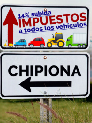 Ciudadanos Chipiona denuncia la subida lineal de un 14% que el PP aplica al impuesto de vehículos