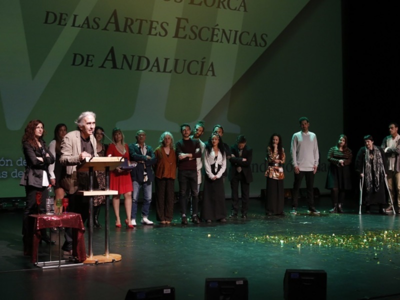 Premiación en el Festival de las Artes Escénicas de Andalucía