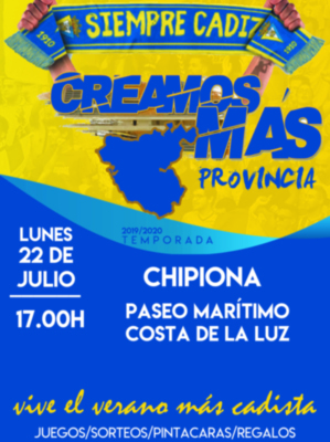 La Caravana Cadista parará en Chipiona el 22 de julio dentro de su gira provincial