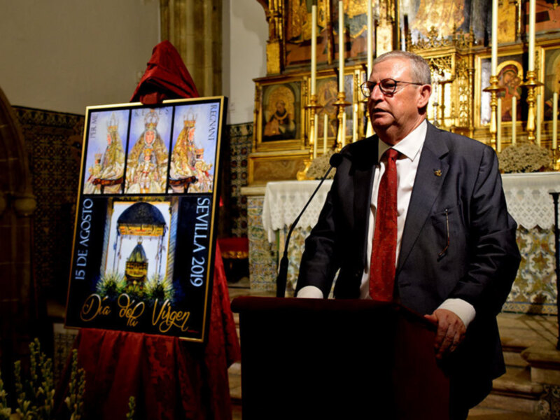 Celebración del Día de la Virgen en Sevilla, 15 de agosto 2019.