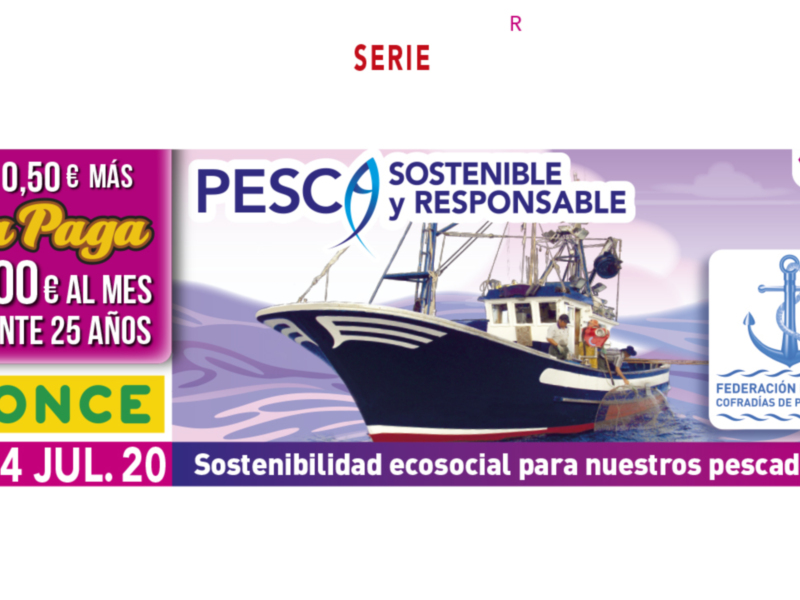 Promoción de pesca sostenible y responsable, 1,50€ por participación, 14 de julio de 2020.