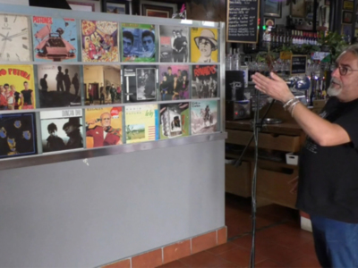 Casa Manolo-El Chusco ha creado el espacio ‘21 Portadas’ dedicado a acoger exposiciones temporales de discos 