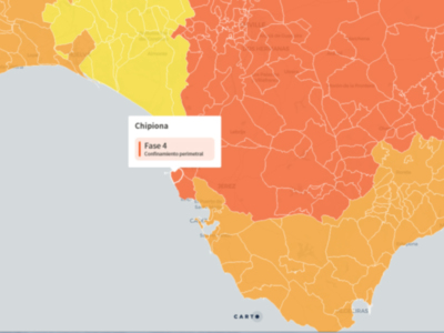 Chipiona permanece en nivel de alerta 4 tras el anuncio de nuevas medidas preventivas ante el covid-19 de la Junta de Andalucía