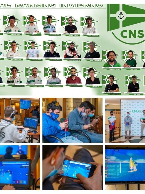 Final ranking of the winter CNS sailing competition featuring participants and their achievements.