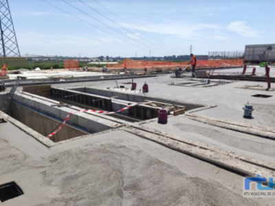 Pepe Mellado informa de la próxima finalización de la obra civil del sellado del vertedero de La Loma 