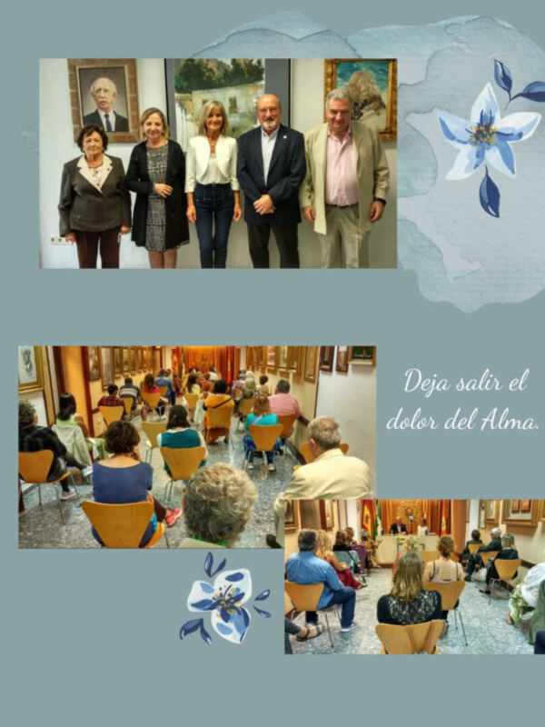 Reunión de autoridades y público en un evento cultural.