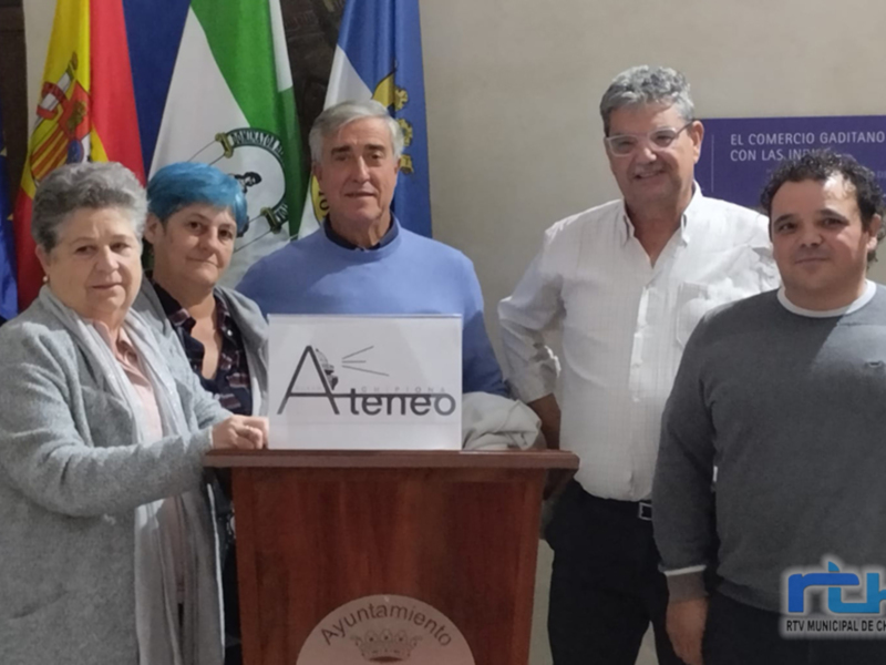 Presentación de Ateneo en el Ayuntamiento de Chipiona.