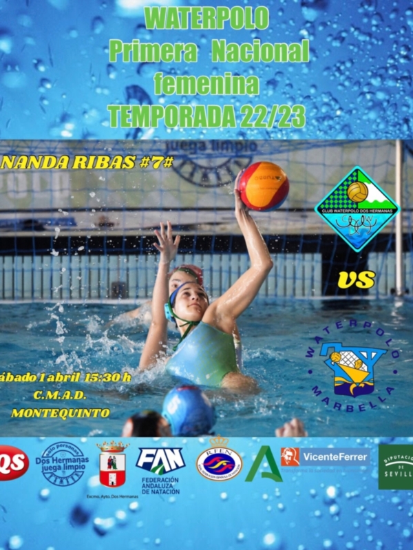 A proseguir la fiesta en Montequinto en la visita de un necesitado Waterpolo Marbella 