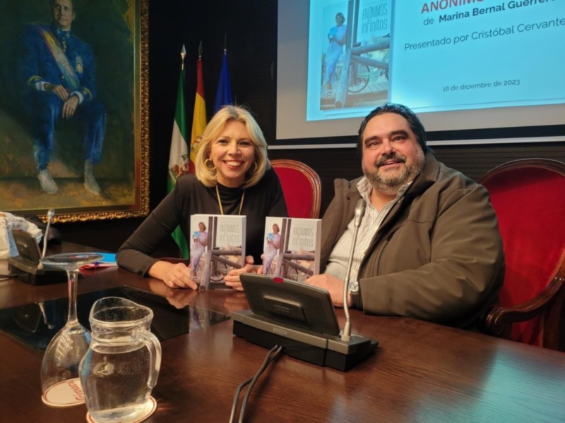 Presentación del libro 'Anónimos infinitos' de Marina Bernal Guerrero, 18 de diciembre de 2023.