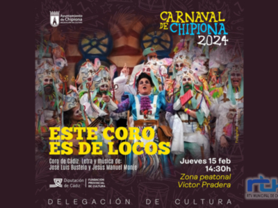Cultura programa la actuación del coro gaditano de Jesús Monje y José Luis Bustelo el jueves de Carnaval junto a la Plaza de Abastos 