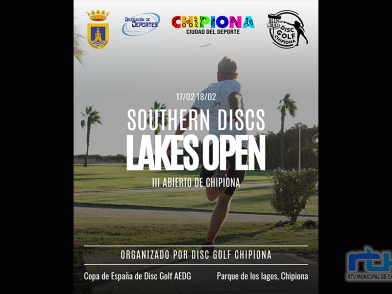 III Abierto de Chipiona - Copa de España de Disc Golf AEDG en el Parque de los Lagos, Chipiona