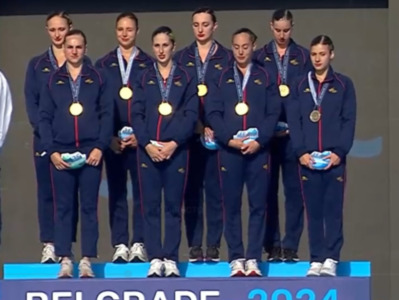 Alisa Ozhogina y Marina García Polo, campeonas de Europa