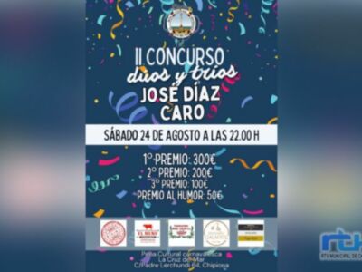 Seis grupos participan mañana en el Concurso de Dúos y Tríos ‘José Díaz Caro’ de la Peña La Cruz del Mar