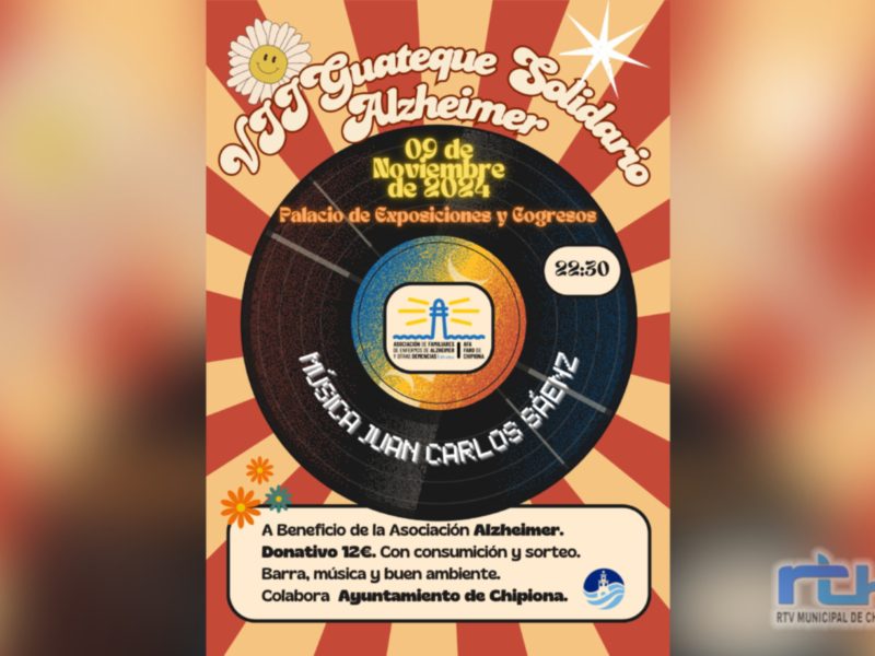 Concierto solidario 'Guatequeque Solidario' el 9 de noviembre en el Palacio de Exposiciones y Congresos de Chipiona.