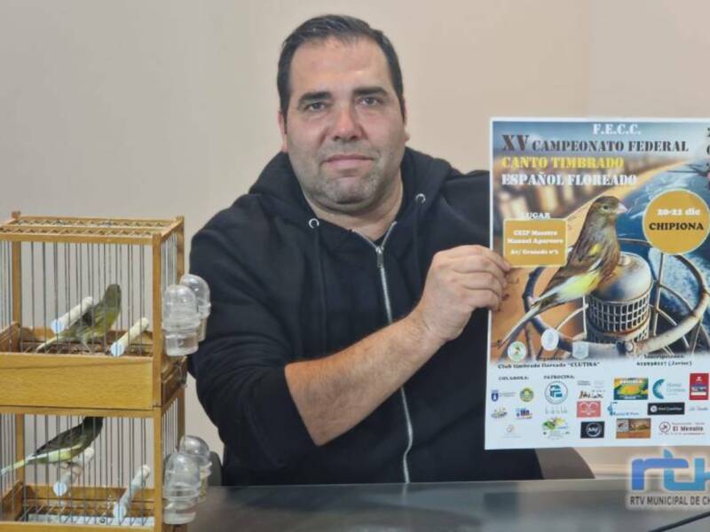 Presentación del XV Campeonato Federal de Canto Timbrado Español Floreado en Chipiona.