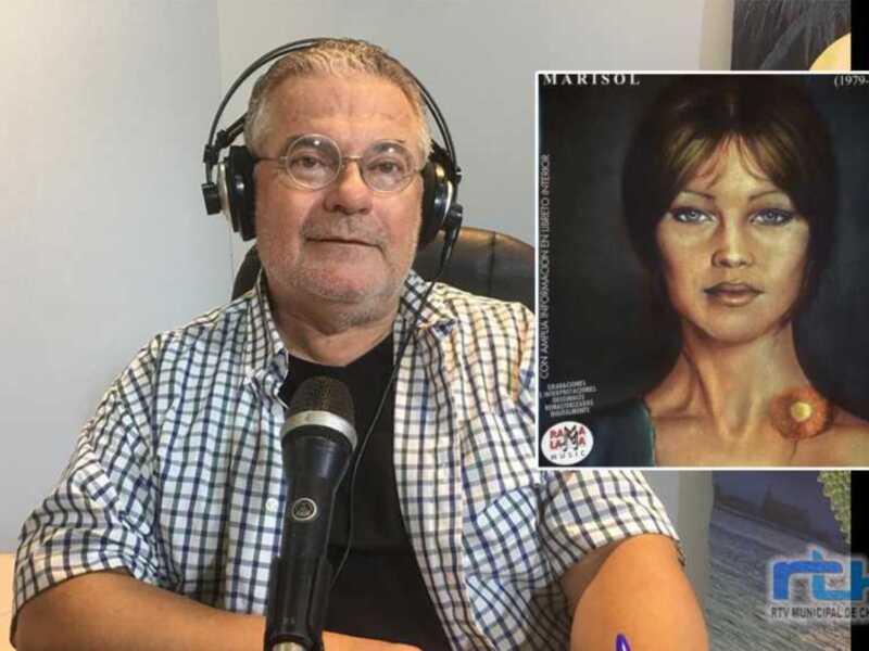 Entrevista en radio sobre Marisol, con imagen del álbum '1979-1983' Vol.3.