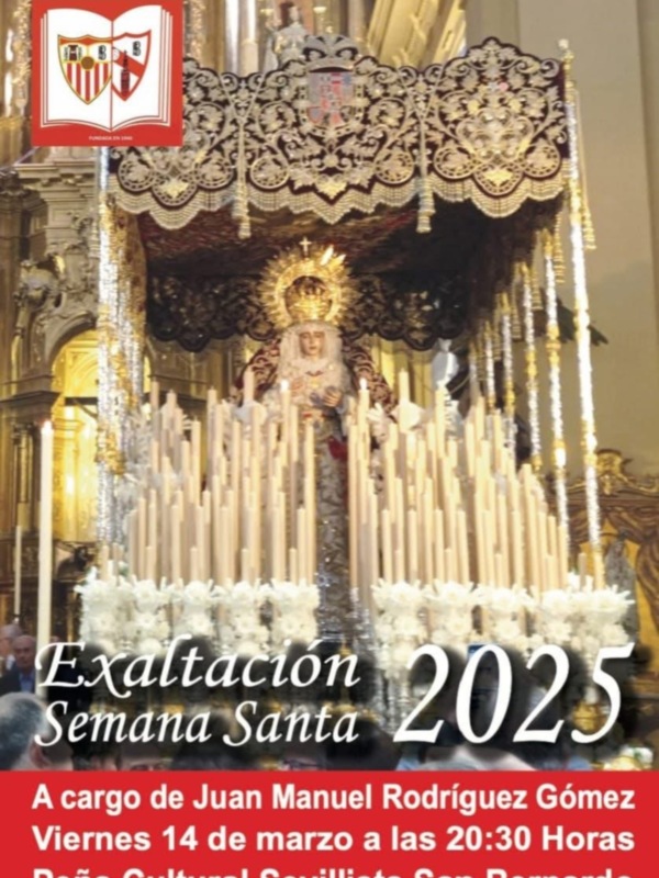 Procesión de la Virgen de la Amargura en la Semana Santa de Sevilla, 2025.