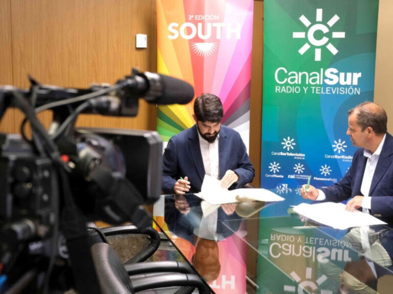 Entrevista en Canal Sur Radio y Televisión durante la 3ª Edición del South Festival.