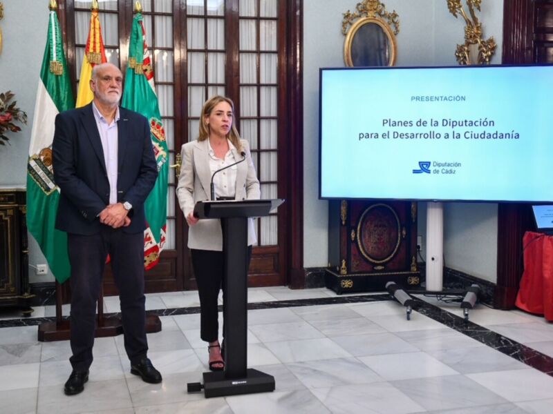Presentación de planes de la Diputación para el Desarrollo a la Ciudadanía.