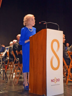 José Albero, ejemplo de vitalidad a los 92 años, homenajeado en Sevilla por su legado musical