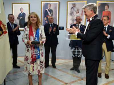 El arte rinde homenaje a Felipe VI en el Círculo Mercantil de Sevilla