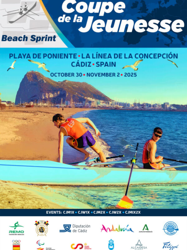 Copa de la Juventud: Sprint Playa, Playa Poniente, Línea de la Concepción, Cádiz, España, 30 de octubre a 2 de noviembre de 2025.