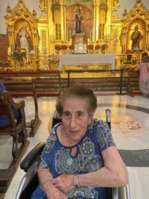 Hoy martes misa en el Gran Poder por su alma Lección aprendida títa Luna por José Joaquín Gallardo publicado hoy en abc de Sevilla 