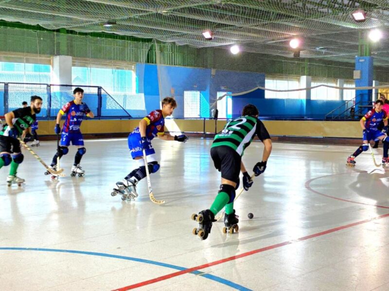 Ataque del Patín Irlandesas Sevilla ante PAS Alcoy
