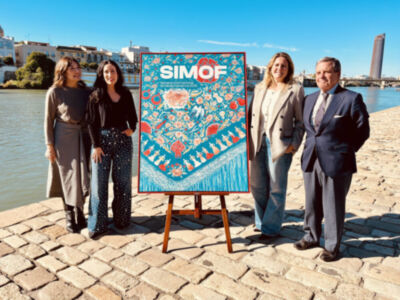 SIMOF 2026 presenta el primer cartel pictórico de su historia, una obra de María Tapia que homenajea a la moda flamenca y al espíritu de #GeneraciónSIMOF