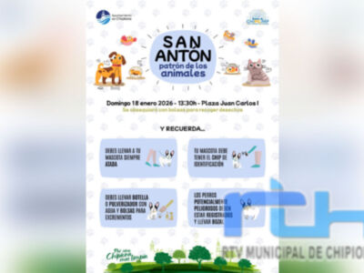 El Ayuntamiento de Chipiona impulsa una acción de concienciación ambiental con motivo de la festividad de San Antón