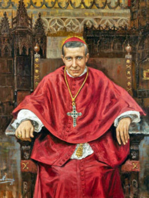 "La figura del Beato Marcelo Spínola, inmortalizada en un óleo, enriquece la Capilla de Santiago" de Sevilla 