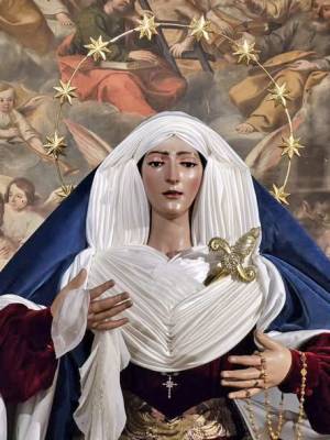 La Esperanza ya espera la Pascua vestida de hebrea en Alcalá del Río