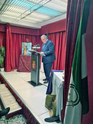  La Casa de Ceuta en Sevilla reafirma su papel cultural con un pregón de Semana Santa de hondo contenido emocional 